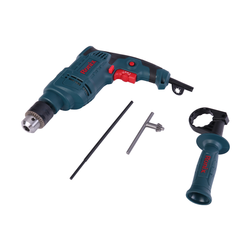 Ronix Percussion drill 2214 750w 13mm multi-function two-speed percussion drill Electric drill High-power perforator impact hammer