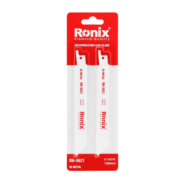 Ronix Multi Functional 6in-12in High quality BIM Optimum Design Of Teeth Angle Reciprocating Saw Blades