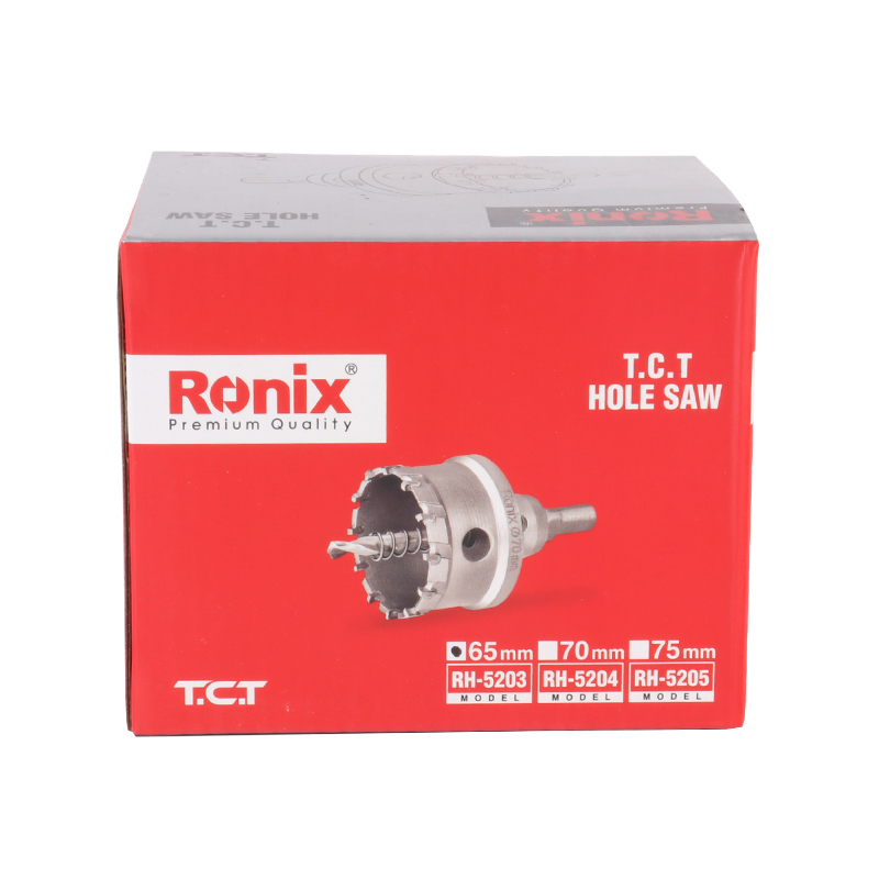 Ronix RH-5203 TCT Adjustable Tool For Drilling Cutter Woodworking Tools 50MM Hole Saw