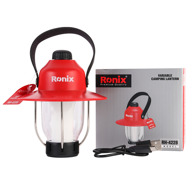 Ronix RH-4228 USB Rechargeable Tent Lamp Outdoor Portable Lamp