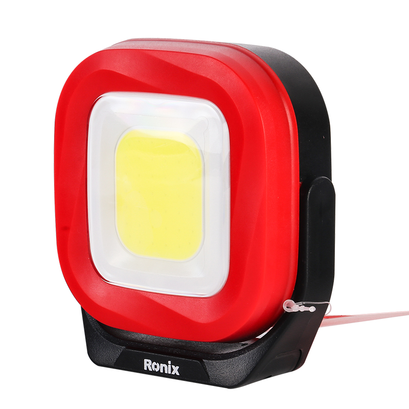 Ronix RH-4221 Outdoor Rechargeable Portable Pocket Magnetic Led Work Light