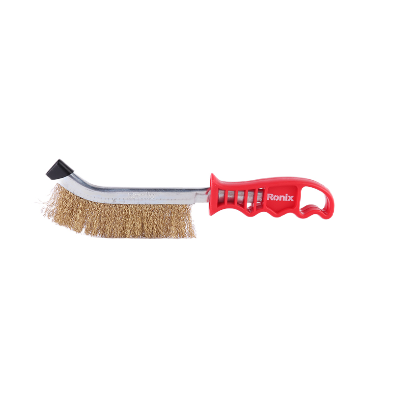 Ronix Wire Cup Brush RH-9948 Wooden Handle Steel Wire Brushes Steel Stainless Steel Wire Brushes