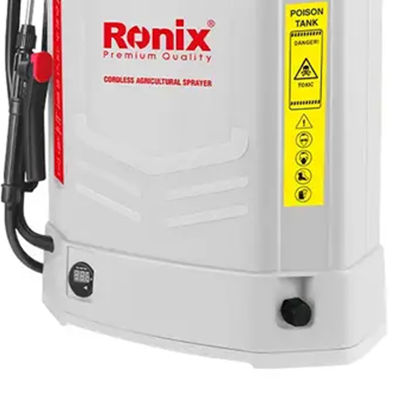 Ronix RH-6020 Hot Sale Agriculture Knapsack Battery Power Electric Hand Sprayer 20L pressure sprayer Plastic Battery Sprayer