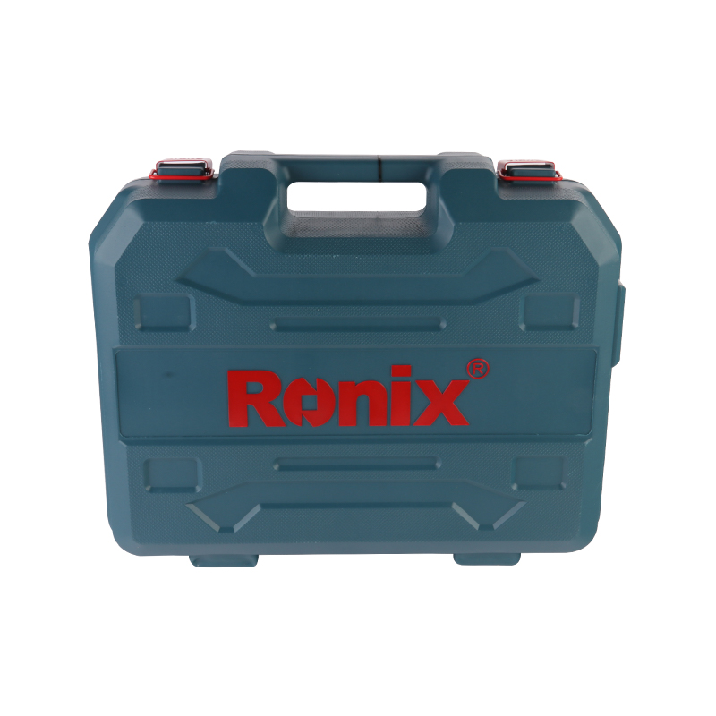Ronix RS-8018 53pcs 18V Battery Impact Drill Combo Set Box Cordless Power Drill Set Driver Kit With Hand Tools Drill Bits