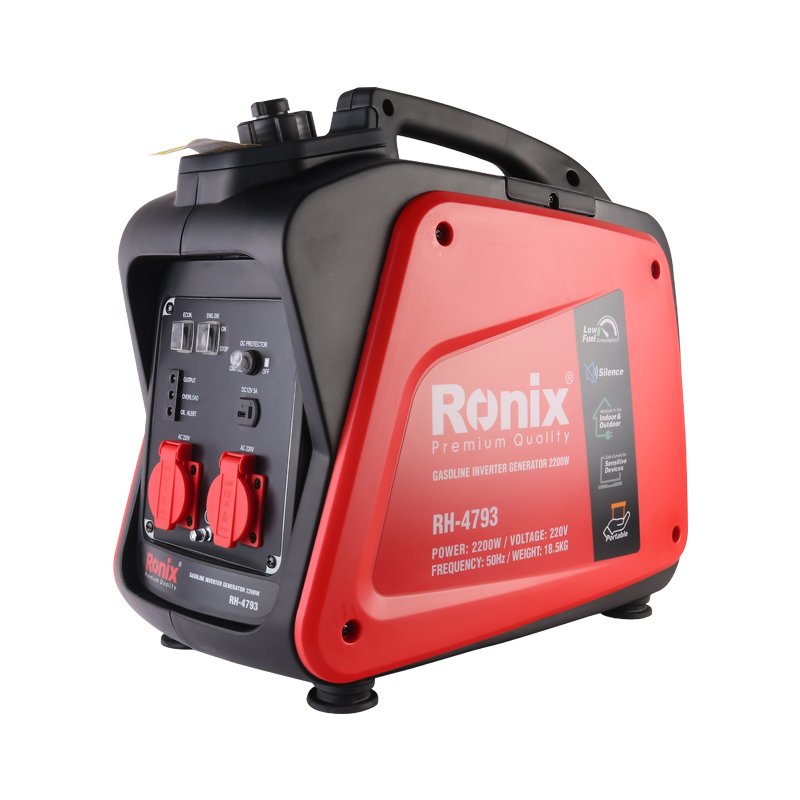 Ronix RH-4793 Premium Quality 2200W Gasoline Inverter Generator Machine