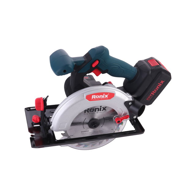 Ronix 8609 in Stock Hot Selling Best Price 165mm 20v Cordless Circular Saw Cut The Wood in Hand