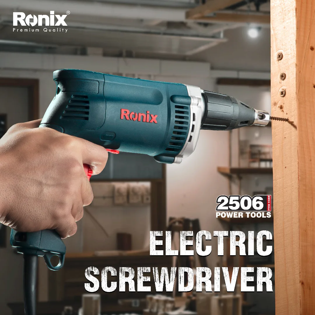 ronix in stock 2506 corded screwdriver 600w 23n m 220v