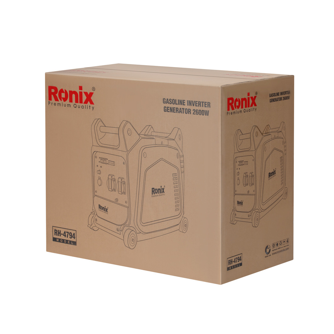 Ronix RH-4794 2600W Gasoline Inverter Portable silence Generator