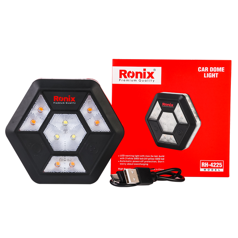 Ronix Car Dome Light RH-4225 Cordless Magnetic Outdoor Camping Light 