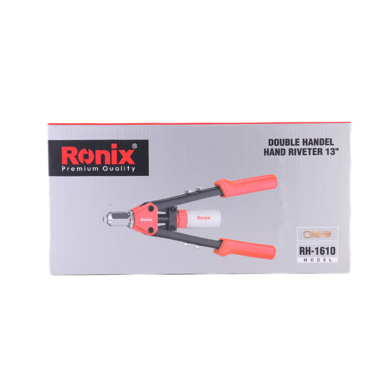Ronix RH-1610 13inch aluminium alloy manual riveting gun tool nut gun Double Handel Hand Riveter