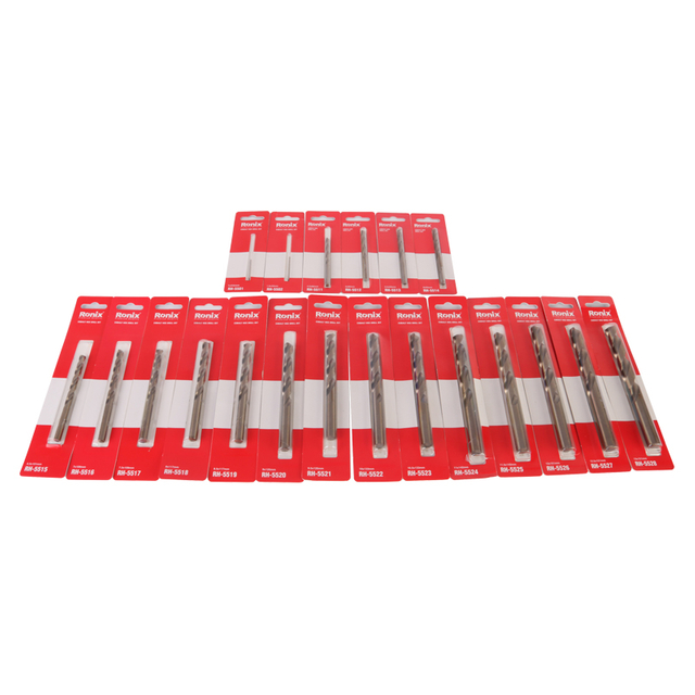 Ronix RH-5501~5509 5% Cobalt HSS drill bit 1mm~4mm