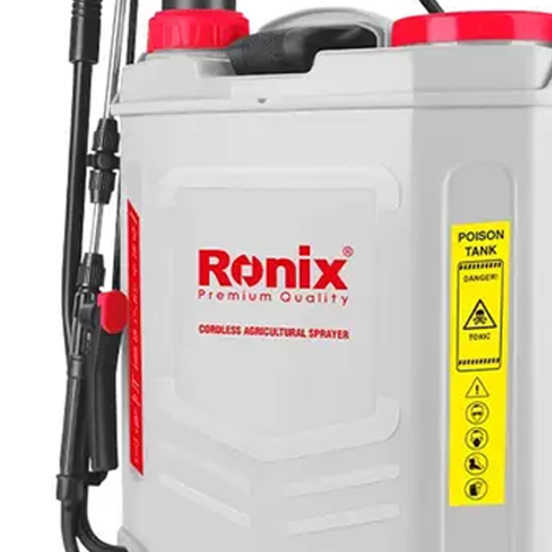 Ronix RH-6020 Hot Sale Agriculture Knapsack Battery Power Electric Hand Sprayer 20L pressure sprayer Plastic Battery Sprayer