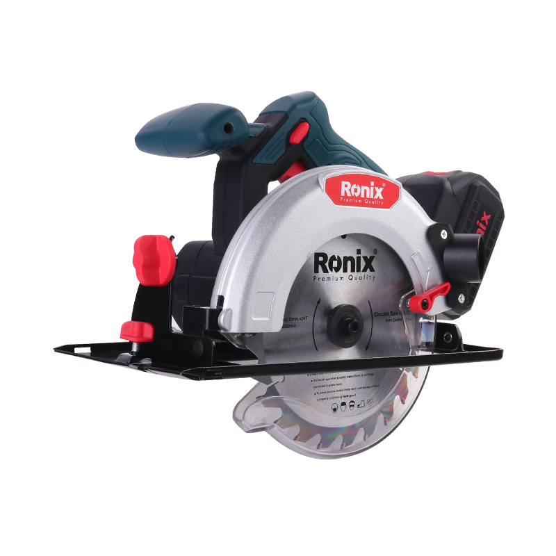 Ronix 8609 in Stock Hot Selling Best Price 165mm 20v Cordless Circular Saw Cut The Wood in Hand