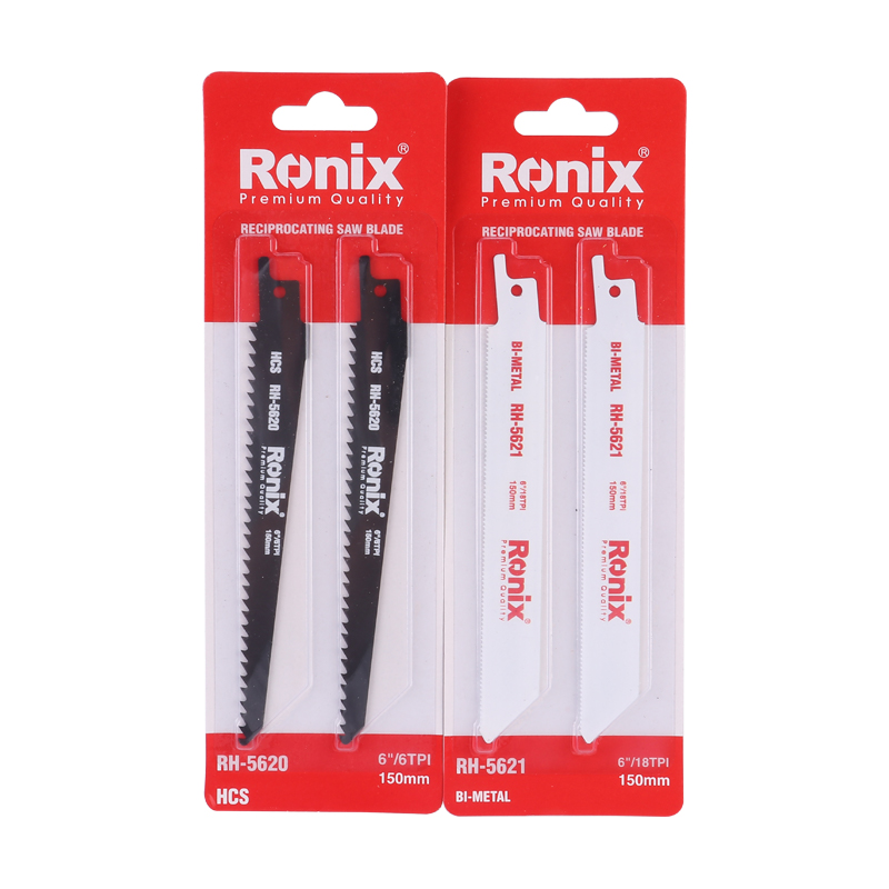 Ronix RH-5620~21 Reciprocating Saw Blade Wood And Metal Cutting Saw Blades