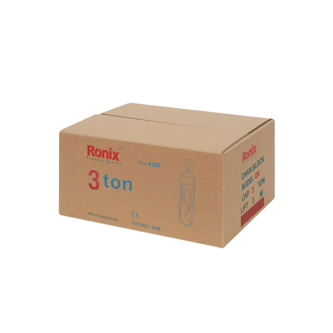 Ronix RH-4105 Chain Block 3T×3m