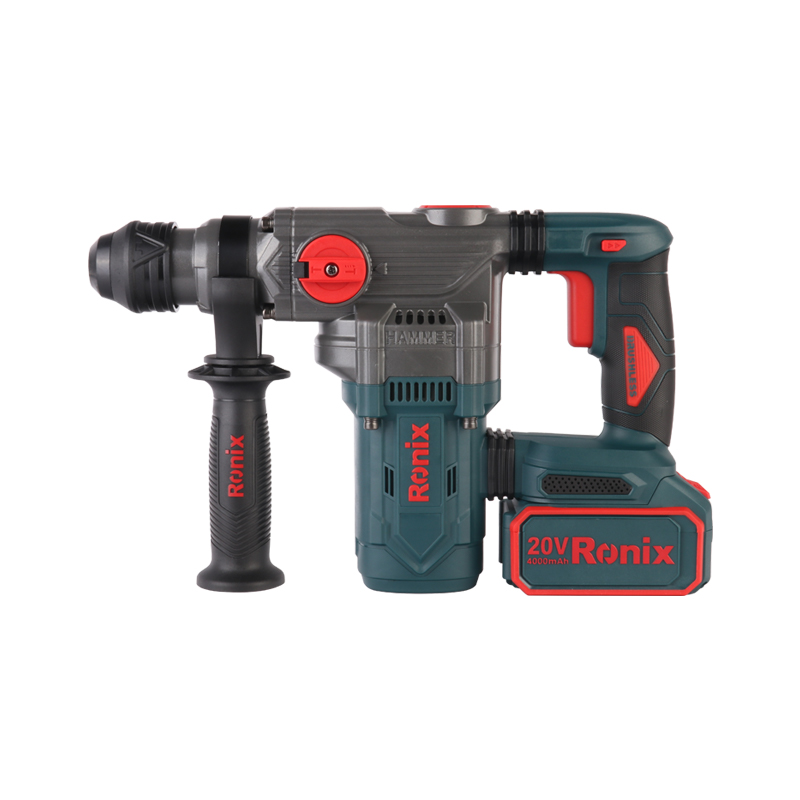 Ronix 8679 20V BRUSHLESS CORDLESS Multi-functional Concrete Power ROTARY HAMMER 3.5J