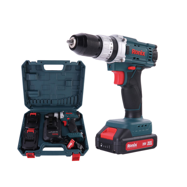 Ronix 8613 Portable rechargeable Cordless Drill Driver 12V