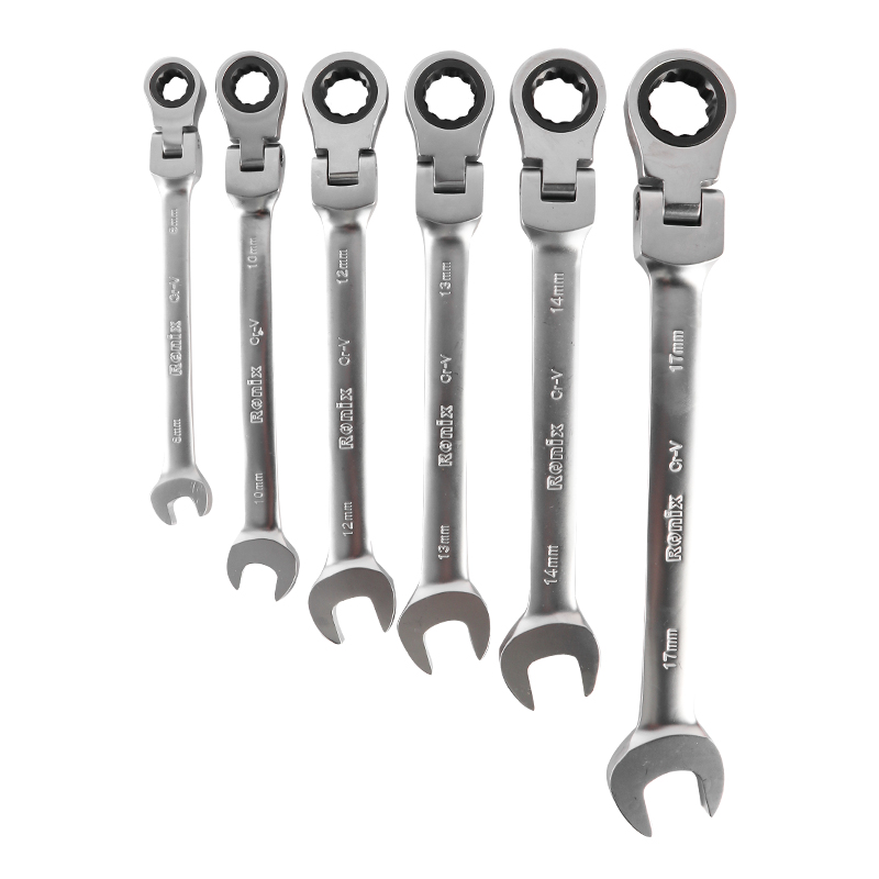 Ronix RH-2174 Ratchet Spanner 8/10/12/13/14/17mm