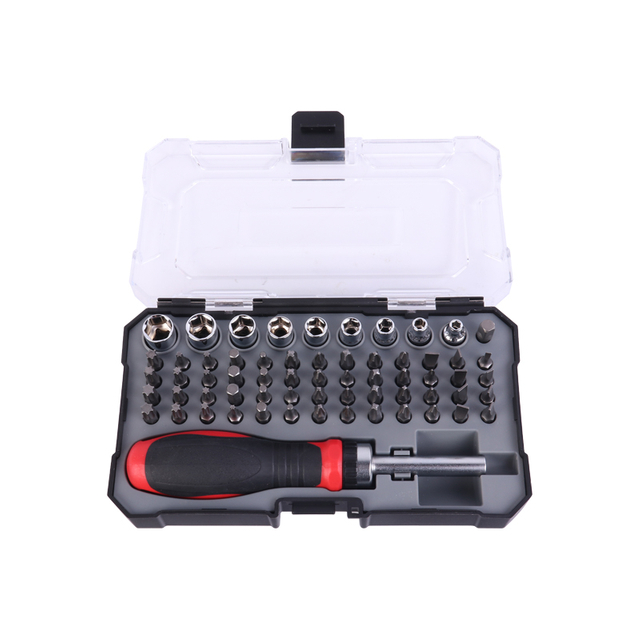 Ronix Screwdriver Set 64pcs RH-2716 Magnetic Screwdriver Bit Kit Multi-Function Stainless Steel Professional Repair Tool