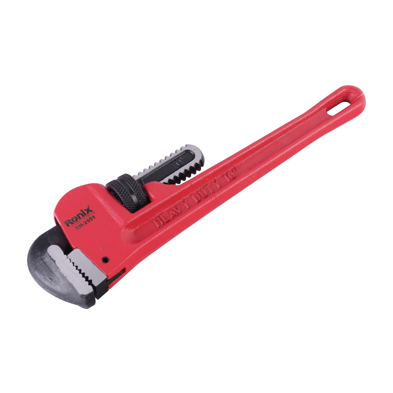 Ronix in stock RH-2551 8-12"pipe wrench Heavy Duty Adjustable stainless steel adjustable water spanner pipe wrench