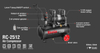 Ronix RC-2512 1380W Air Compressor 25L 6.8A