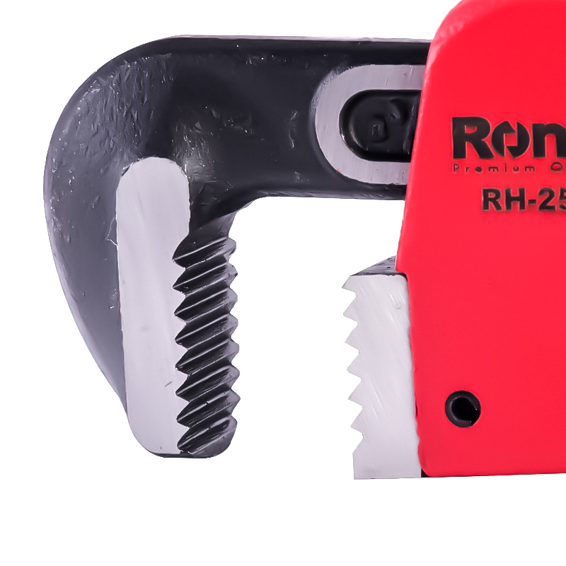 Ronix Rh-2550 Pipe Wrench 8" Heavy Duty Aluminum Steel Straight Telescopic Pipe Stainless Steel Adjustable Wrench