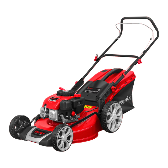 Ronix 4446 Single Cylinder Four Stoke Air-cooled Petrol Lawn Mower 5.5HP