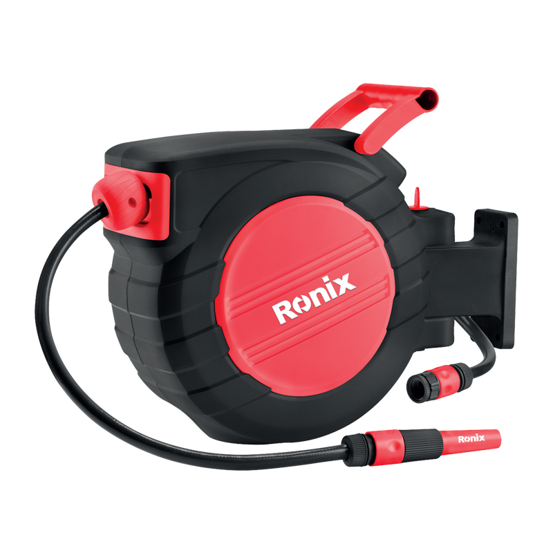 Ronix RH-6131~45 Retractable Garden Hose reel 1/2 inch-15M