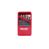 ronix RH-5582 25pcs drill bits metal box