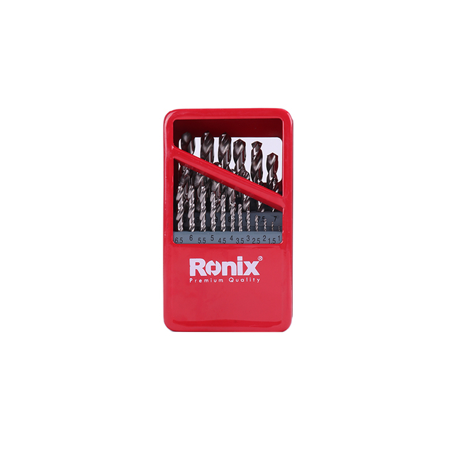 ronix RH-5582 25pcs drill bits metal box