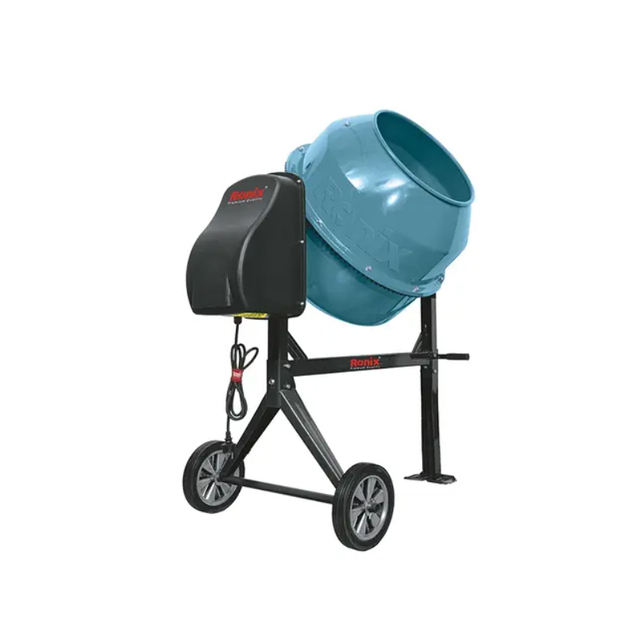 Ronix Electric Concrete Mixer 200L 2450 Concrete Cement mixer Construction Electric gasoline diesel mortar mixer