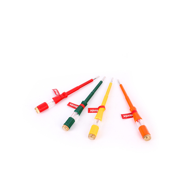 Ronix RH-2718 Light Test Pen 180mm Stainless Steel Electrical Test Screwdriver Pen