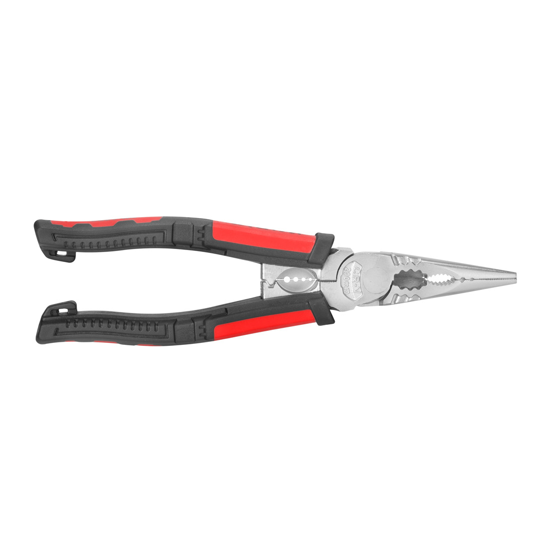 Ronix in stock RH-1393 Cr-V 8 inch CRV and TPR Pliers Tools Hand Tool Multi-Function Combination Pliers