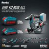 Ronix 8902k in stock high quality 155mm 20v brushless hand circular saw Kit in hand