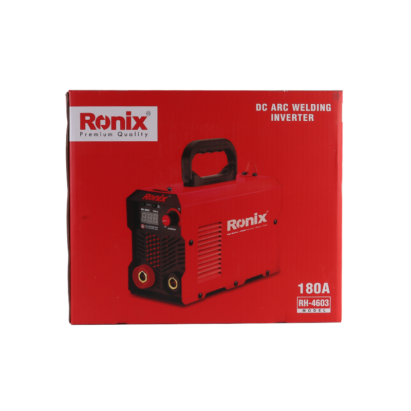 Ronix RH-4603 180A IGBT Energy Reduction Steel Wire Gauze Pipeline Engineering Portable Welding Inverter