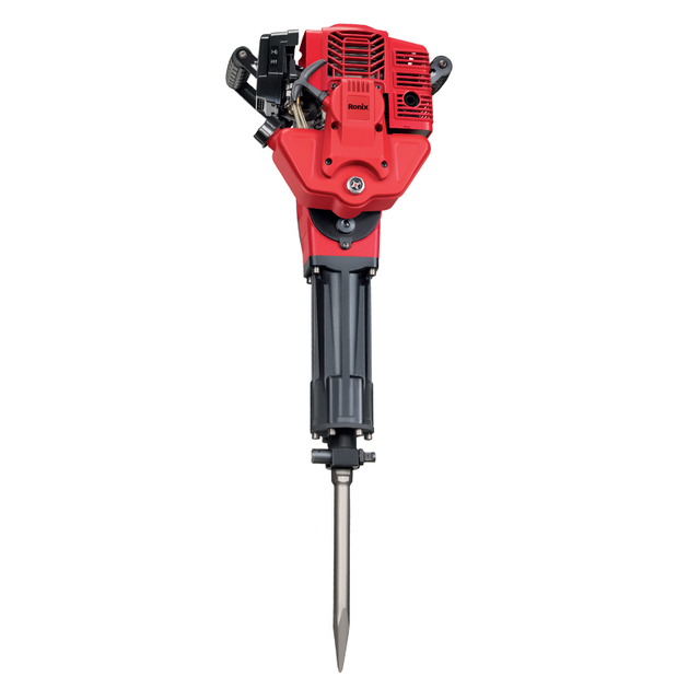 Ronix 2890 Cordless Gasoline 2 Stroke Demolition Hammer with Drill