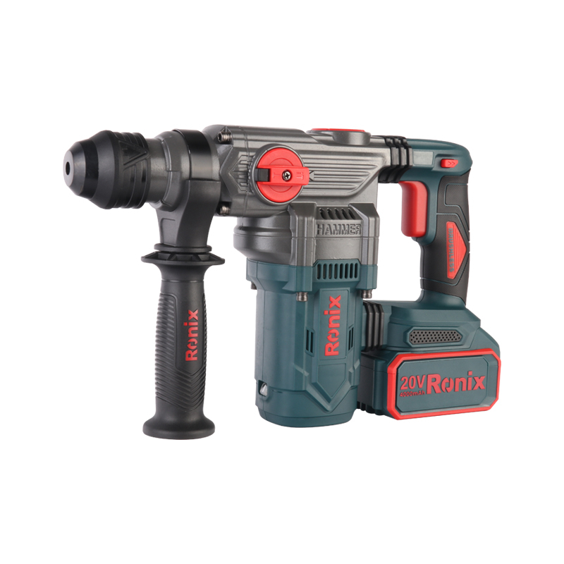 Ronix 8679 20V BRUSHLESS CORDLESS Multi-functional Concrete Power ROTARY HAMMER 3.5J