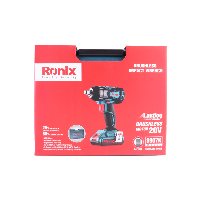 8907K Heavy Duty Quality Cordless Drill SET for Home for Auger