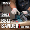 Ronix 9103 Belt sander 9103 320 W vacuum adapter portable woodworking broadband belt sander
