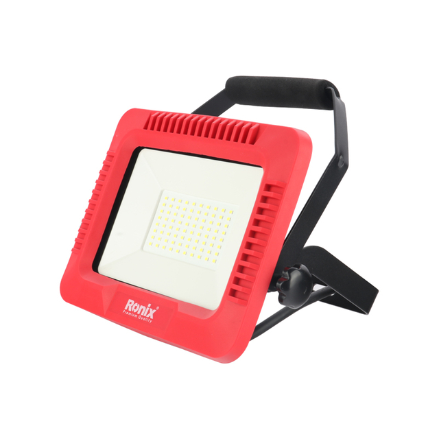 Ronix RH-4218 LED Work Light with Tripod Stand 50W Rechargeable