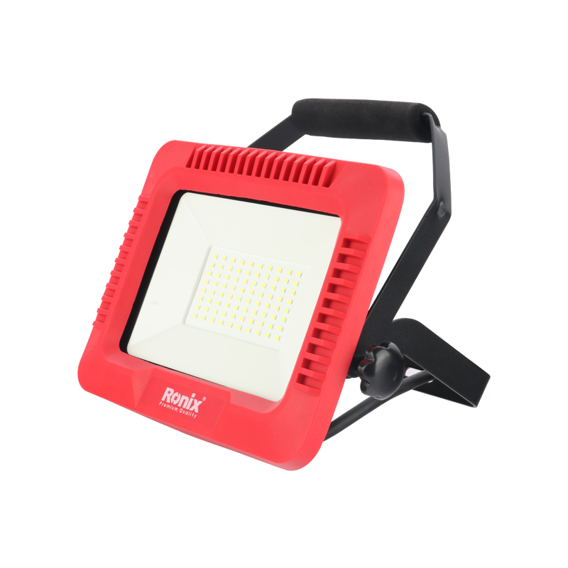Ronix RH-4218 LED Work Light with Tripod Stand 50W Rechargeable