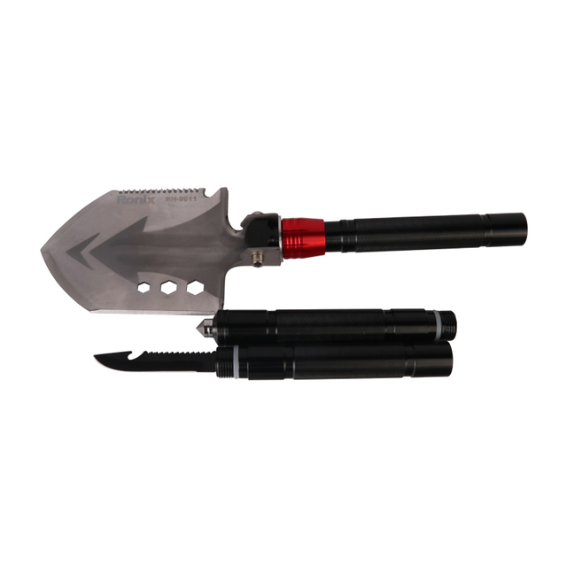 RH-9911 Multifunction shovel with knife fire starter and hammer 76*13