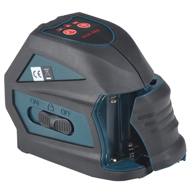 Ronix RH-9500 Self Leveling Cross Line Laser Level Red Beam
