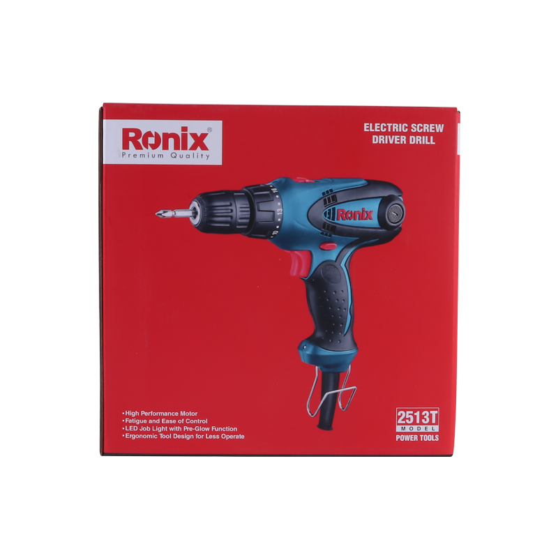 Ronix 2513T in stock hot selling 220-240v 10mm electric screwdriver for industrial or house hold