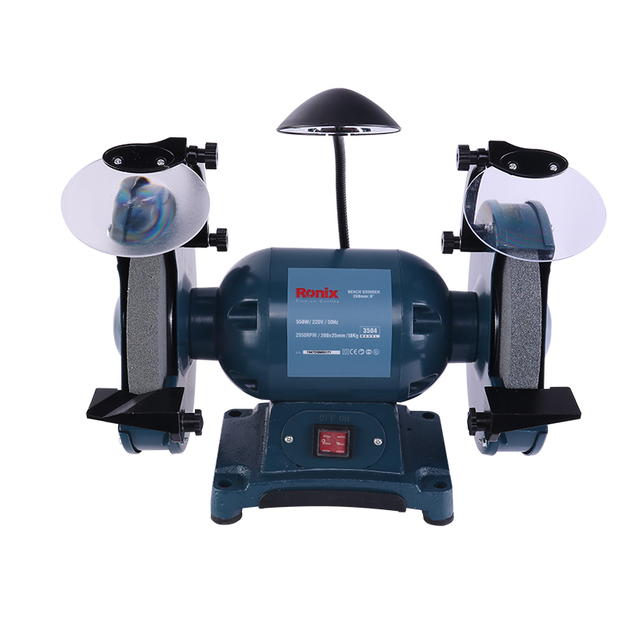 8 Inch Electric Bench Grinder on Stand