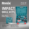 Ronix Model RS-0005 750W Impact Cordless Drill Effective Power Tools 13mm Electric Drive Impact Drill kit Tool Set