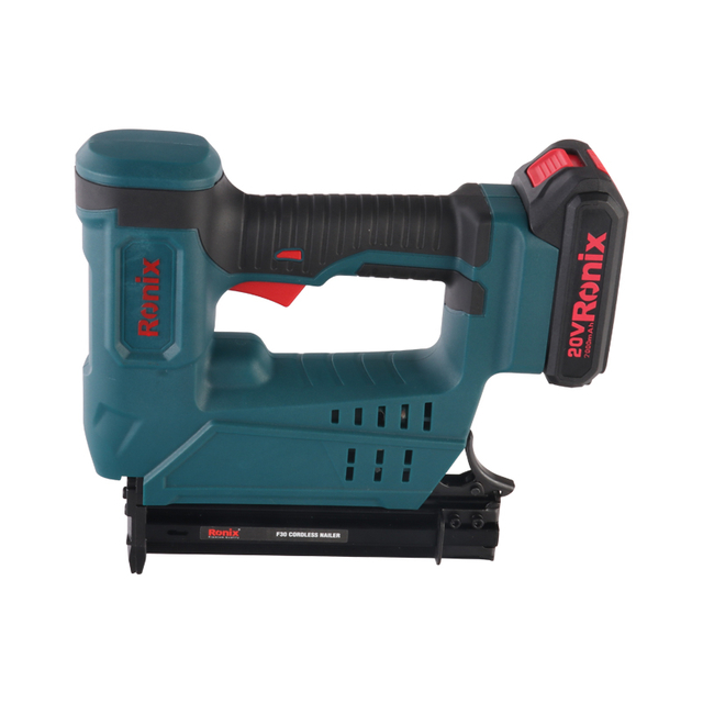 Ronix 8619 2.0Ah Lithium Battery F30 Cordless Nailer Cordless Nailer