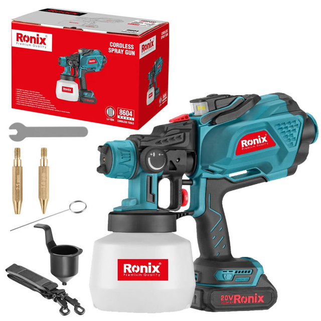 Ronix 8604 8604 Cordless gun 20v brushless motor Cordless tool for high cutting efficiency