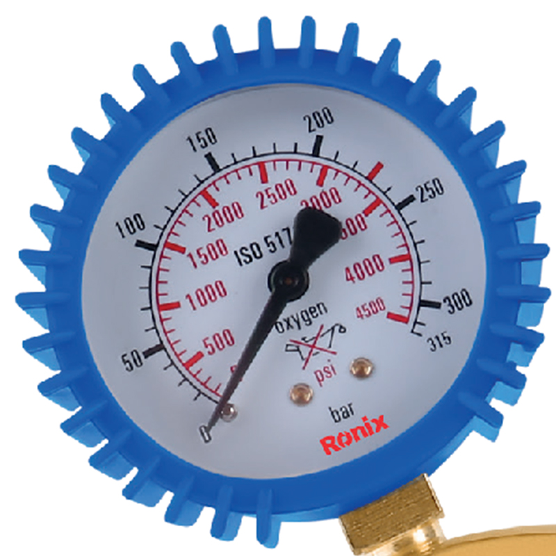 RH-4510 Welding Torch Dual Scale Gauges