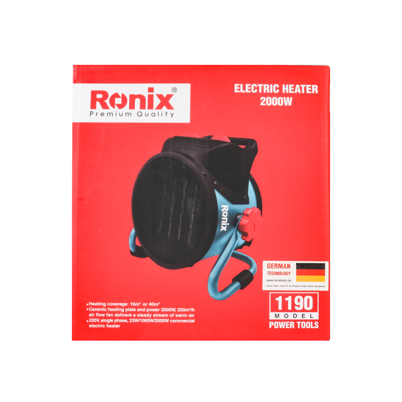 Ronix 1190 ELECTRIC HEATER 2000W